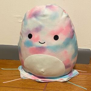 Squishmallows Pastel Tie-Dye Jellyfish Plush 11 inches Girl Kid Toy Stuffy